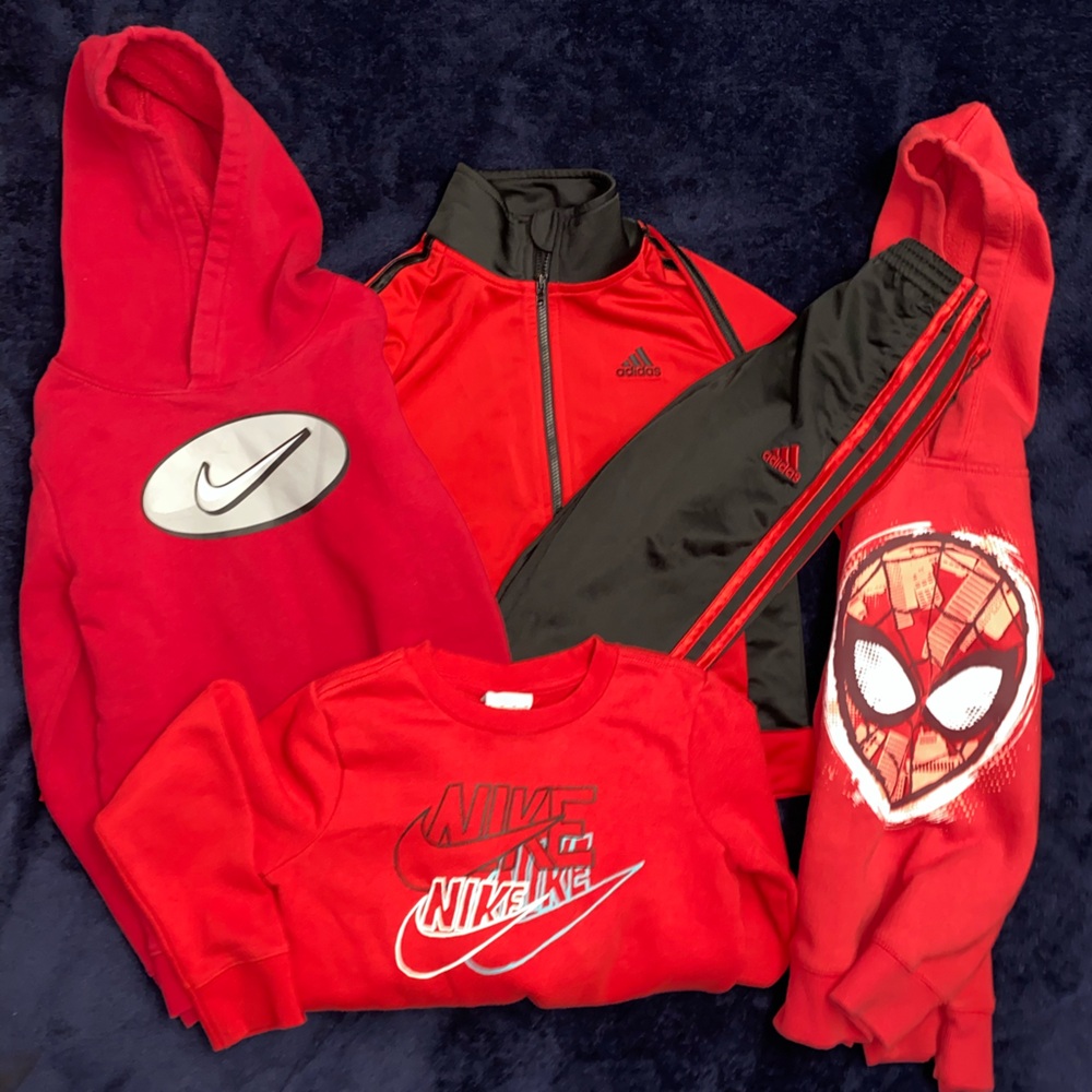 Lot of Boys Size 6 Clothes Nike/Adidas